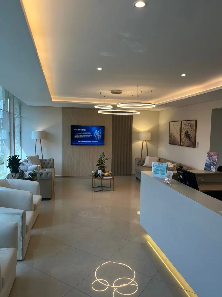 Recepção e sala de espera